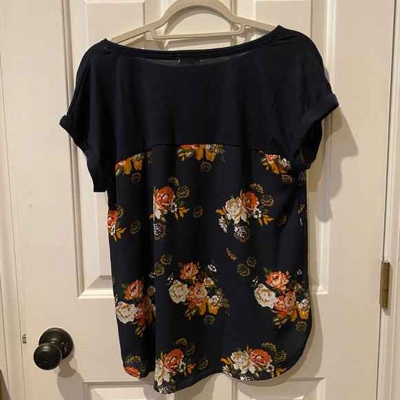 Mason & Belle floral short sleeved top - Picture 6 of 7